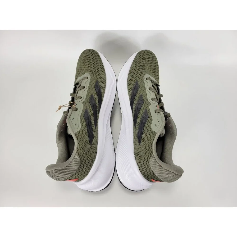 Adidas Response Athletic Shoes Sneakers Mens Size 11 Green Black White IG1415 - Picture 9 of 10